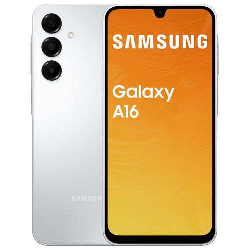Samsung Galaxy A16 - RAM 4Go - 5000 mAh - ROM 128Go – Gris + 24 mois de garantie
