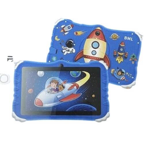 Tablette enfant android antichoc  32go mémoire interne ram 3go wifi bluetooth camera devant et derrière beaucoup de jeux installer antichoc et blindage écran offerte    Une expérience visuelle