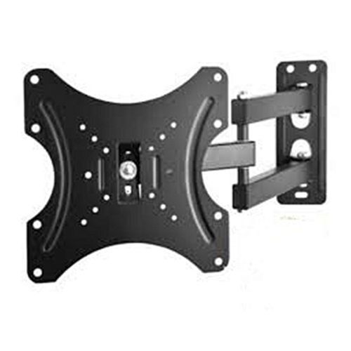 2 White Support Mural TV Pivotant LED ( 14" a 42") - Noir