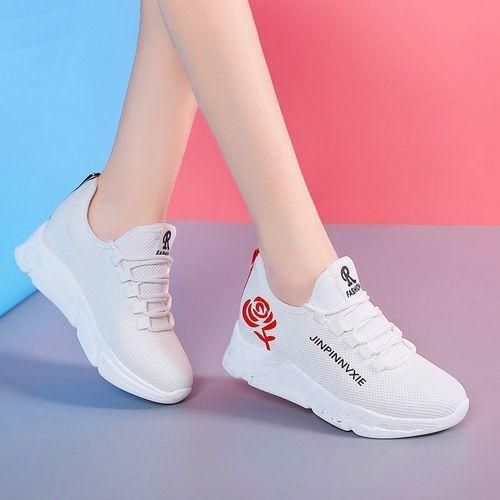FUXING FASHION Baskets Femme Chaussures Pour Femmes