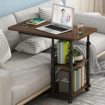 Table de chevet mobile simple, petite table pour chambre à coucher