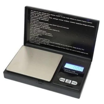 500g/0.01 Bijoux mini balance électronique en acier inoxydable balance de poche numérique balance de gramme d’or balance de poids balance de poche portable